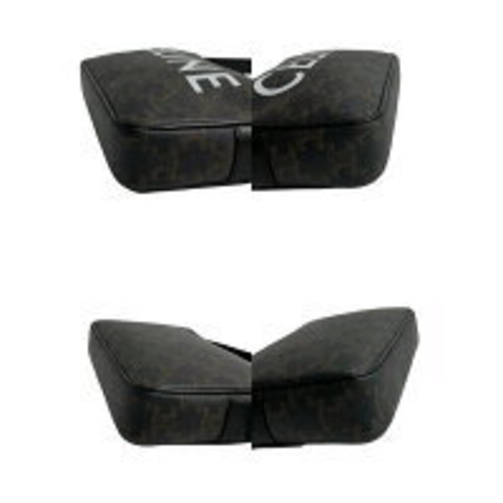 Celine Triomphe Messenger Bag Leather Shoulder Pochette Black - Picture 7 of 8